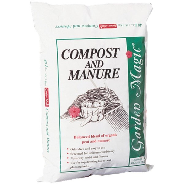 Garden Magic 40 Lb. 4 Sq. Ft. Cow Manure - Iieemm