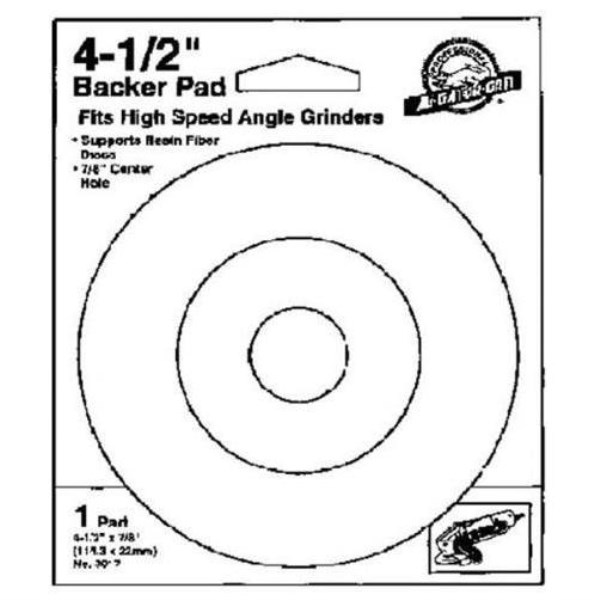 Gator 7 In. Power Angle Grinder Backing Pad - Iieemm