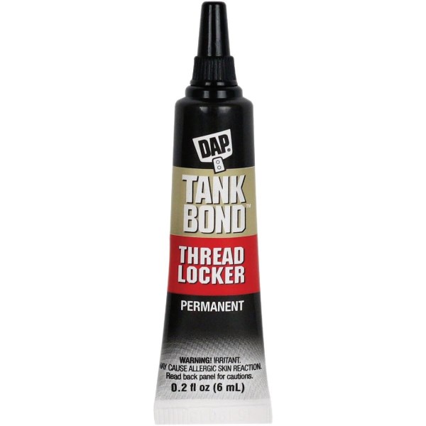 DAP Tank Bond 0.2 Oz. Red Permanent Gel Threadlocker - Iieemm