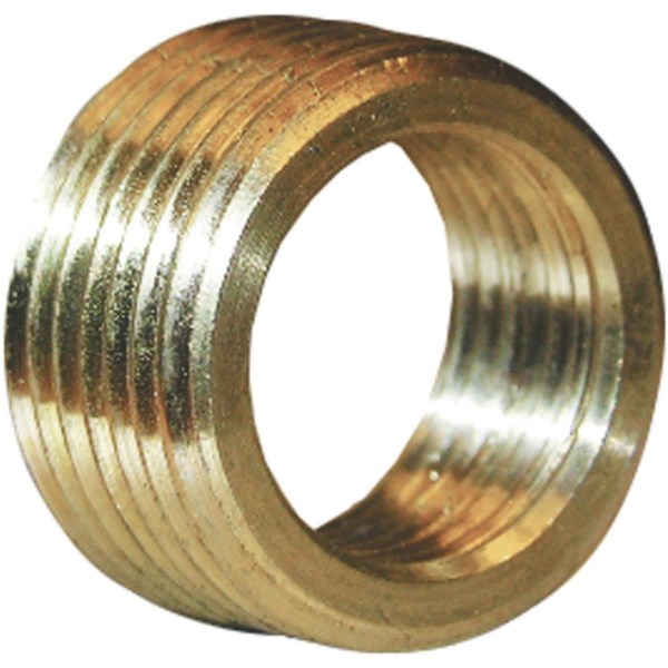 Lasco 1/2 In. MPT x 3/8 In. FPT Brass Face Bushing - Iieemm
