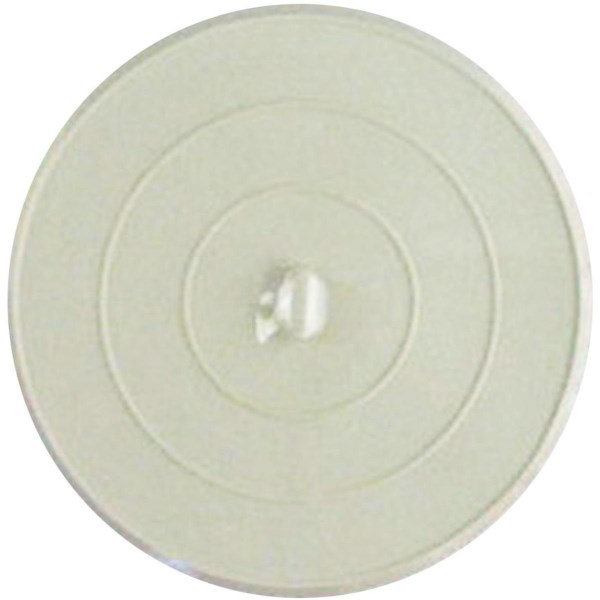 Lasco Flat Suction 4-3/4 In. White Sink Rubber Drain Stopper - Iieemm
