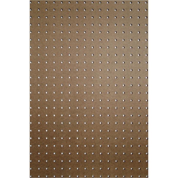 DPI 4 Ft. x 8 Ft. x 1/8 In. Brown Green Core Hardboard Pegboard - Iieemm