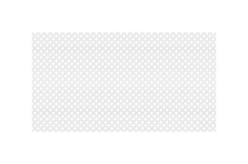 Deckorators 4 Ft. W x 8 Ft. L x 1/8 In. Thick White Vinyl Privacy Lattice Panel - Iieemm