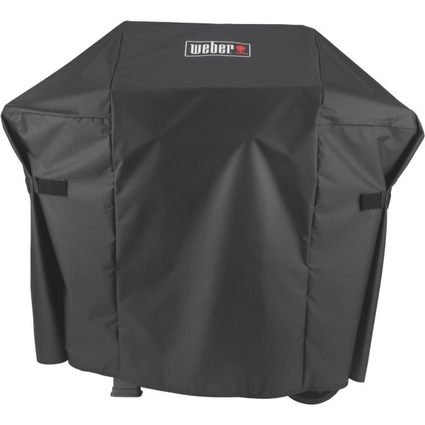 Weber Spirit II 48 In. 2-Burner Black Polyester Gas Grill Cover - Iieemm