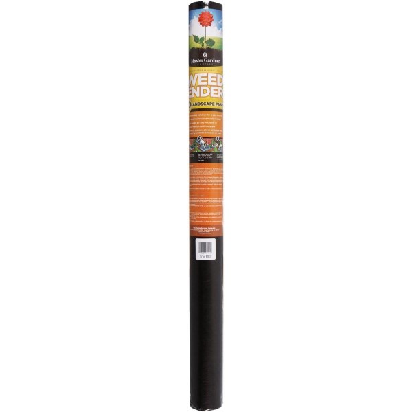 Master Gardner WeedEnder 3 Ft. W. x 100 Ft. L. Polypropylene/Polyethylene 10-Year Residential Weed Control Landscape Fabric - Iieemm