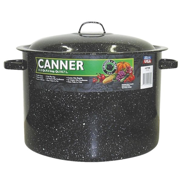 GraniteWare 11.5 Qt. Mini Black Canner - Iieemm