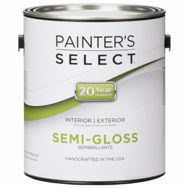 Acrylic Latex Paint, Interior/Exterior, Tint Base Semi-Gloss, 1-Gal. - Iieemm