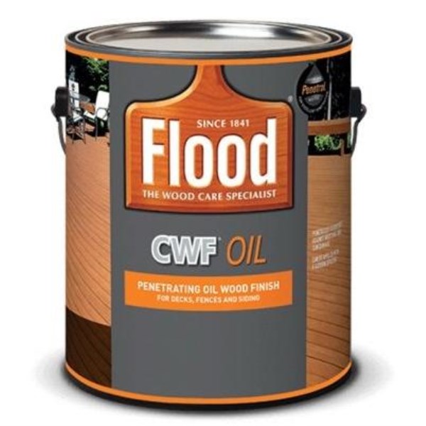 Flood CWF Penetrating Alkyd/Oil Natural Wood Finish, Natural, 1 Gal. - Iieemm