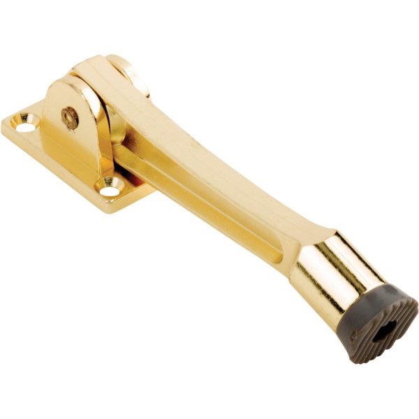 National Brass Kickdown Door Stop - Iieemm