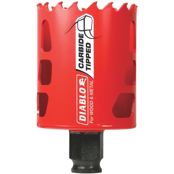 Diablo 2-1/8 In. Carbide-Tipped Hole Saw - Iieemm