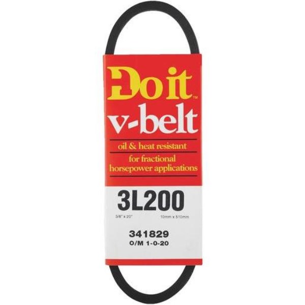 Do it 20 In. L x 3/8 In. Wide A-Pulley V-Belt - Iieemm