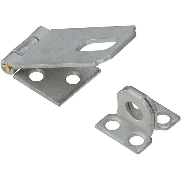 National 2-1/2 In. Galvanized Non-Swivel Safety Hasp - Iieemm