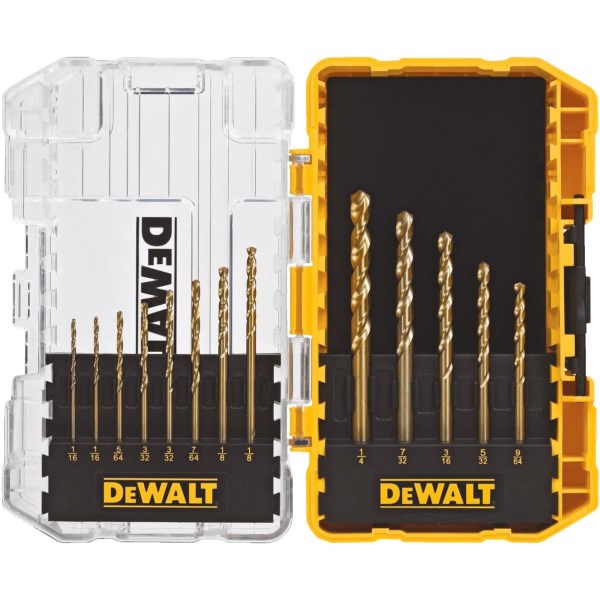 DEWALT 13-Piece Titanium Drill Bit Set - Iieemm