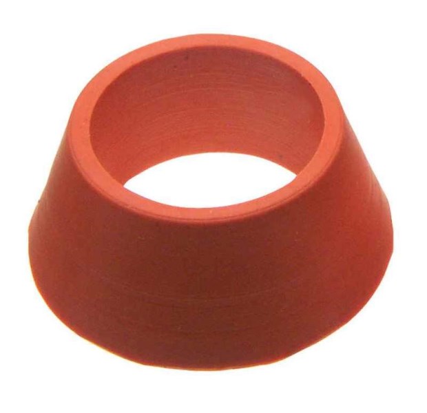 Danco 7/8 In. x 1/2 In. Orange Rubber Slip Joint Washer - Iieemm