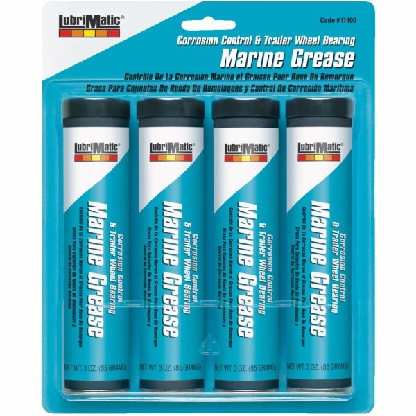 LubriMatic 3 Oz. Cartridge Marine Trailer Wheel Bearing Grease (3-Pack) - Iieemm