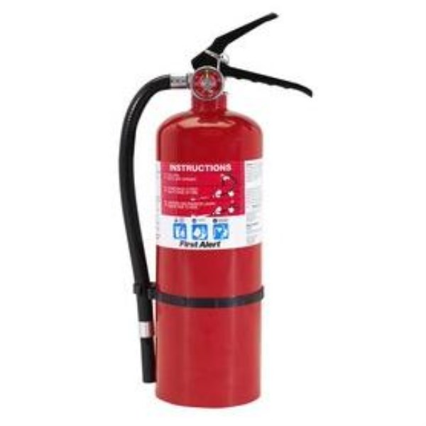 First Alert 3-A:40-B:C Rechargeable Heavy-Duty Commercial Fire Extinguisher - Iieemm