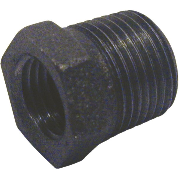 B&K 2 In. x 3/4 In. Hexagon Black Iron Bushing - Iieemm