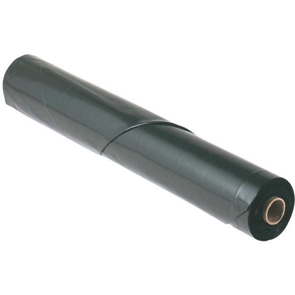 Film-Gard 16 Ft. X 100 Ft. Black 4 Mil. Polyethylene Sheeting - Iieemm