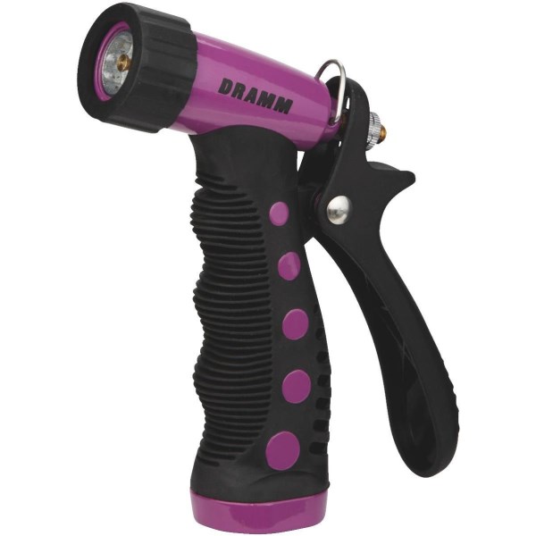 Dramm Heavy-Duty Metal Pistol Nozzle, Berry - Iieemm