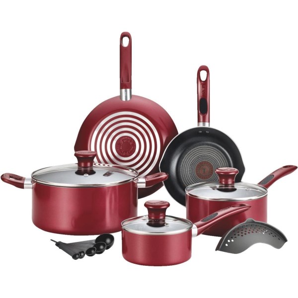 Thermo-Spot Non-Stick Aluminum Cookware Set (14 Piece) - Iieemm