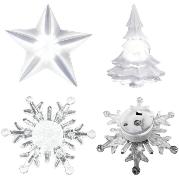 Alpine LED Lighted Wall Decoration with Suction Cup - Iieemm