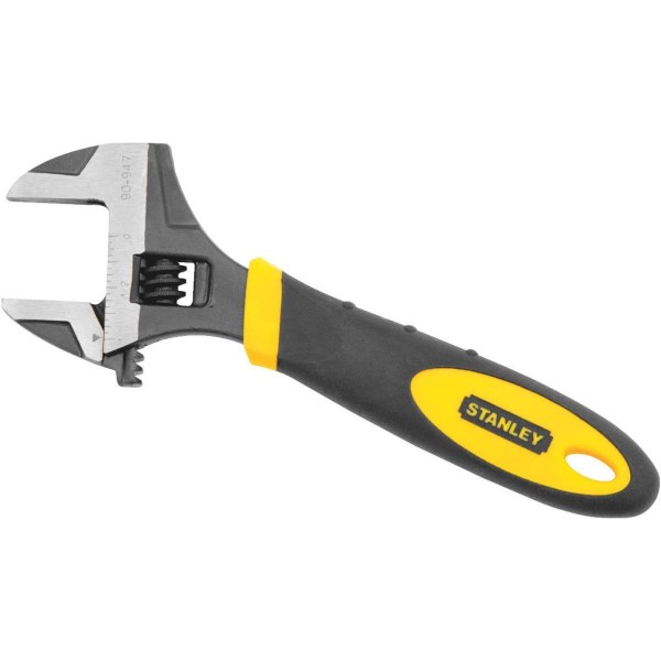 Stanley MaxSteel 6 In. Adjustable Wrench - Iieemm