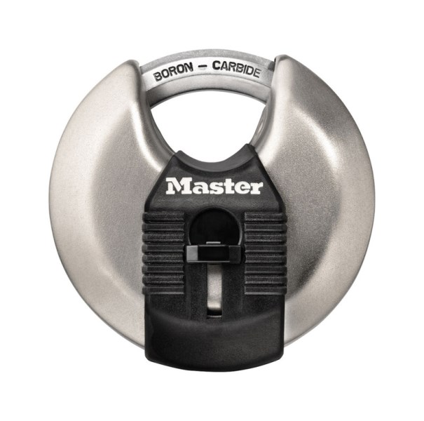 Master Lock Magnum 2-3/4 In. W. Stainless Steel Discus Keyed Different Padlock - Iieemm