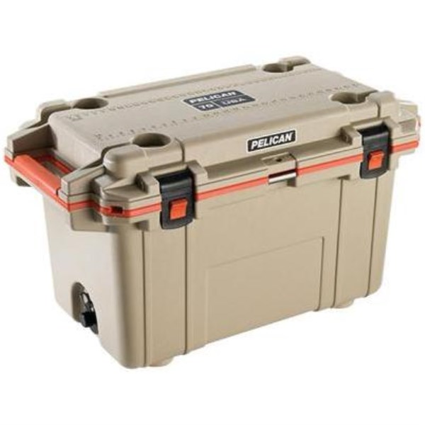 70 Qt. Beige Elite Deluxe Cooler - Iieemm