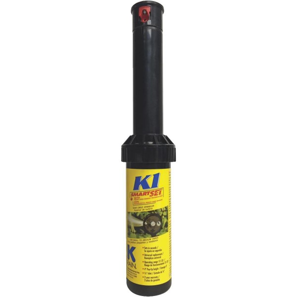 K Rain K1 Smart Set 4 In. 40 Deg. to 60 Deg. Gear Driven Sprinkler - Iieemm