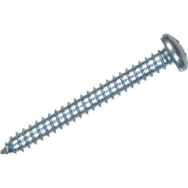Hillman #6 x 1 In. Phillips Pan Head Zinc Sheet Metal Screw (15 Ct.) - Iieemm