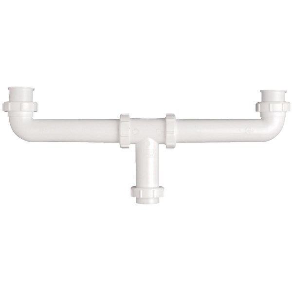 Do it 1-1/2 In. X 16 In. White Plastic Center Outlet Waste - Iieemm