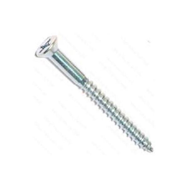 Scr Wood No 12 2-1/2In Flt Stl MIDWEST (STOCK SALES) Wood Screws – Fh – Phil- Zp - Iieemm