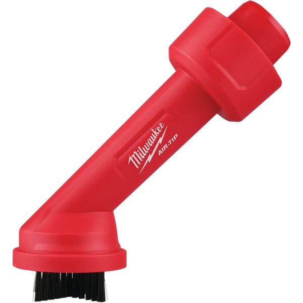 Milwaukee AIR-TIP 1-1/4 In. – 2-1/2 In. Red Plastic Cross Bristle Vacuum Brush - Iieemm