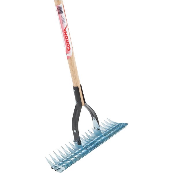 Corona 15 In. Steel Landscape Rake (19-Tine) - Iieemm