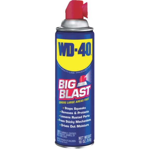 WD-40 Big Blast 18 Oz. Aerosol Multi-Purpose Lubricant - Iieemm