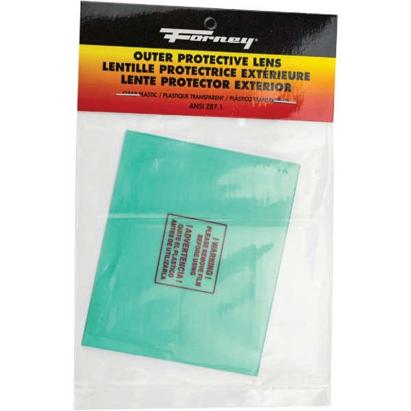 Forney Easy Weld and Forney Series Auto-Darkening Outer Protective Welding Lenses (2-Pack) - Iieemm