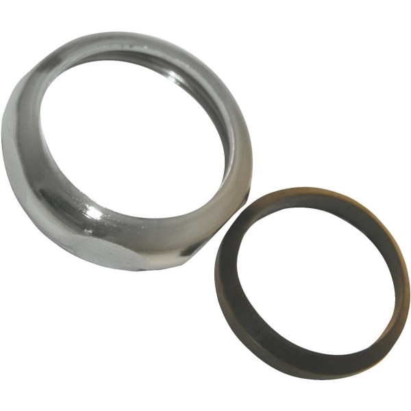 Lasco 1-1/2 In. x 1-1/2 In. Chrome Plated Slip Joint Nut and Washer - Iieemm