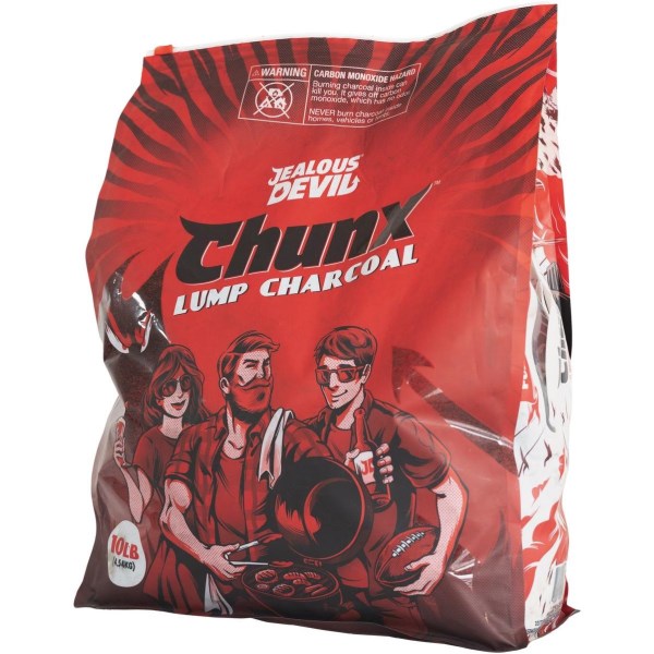 Jealous Devil Chunx 10 Lb. Hardwood Lump Charcoal - Iieemm