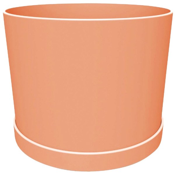 Bloem Mathers Collection 10 In. Muted Terra Cotta Plastic Planter - Iieemm