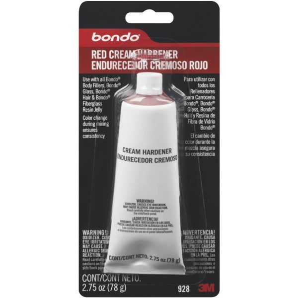 3M Bondo 2.75 Oz. Blue Cream Body Filler Hardener - Iieemm