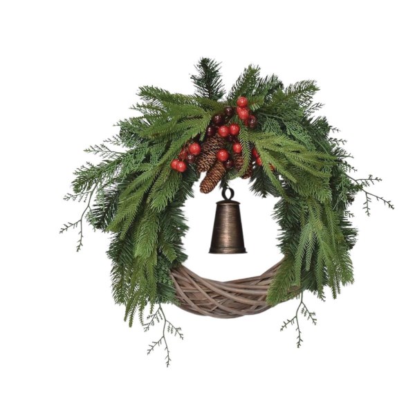 Spencer 20 In. Artificial Wreath - Iieemm