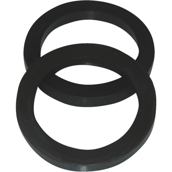 Lasco 1-1/2 In. x 1-1/4 In. Black Rubber Slip Joint Washer (2-Pack) - Iieemm