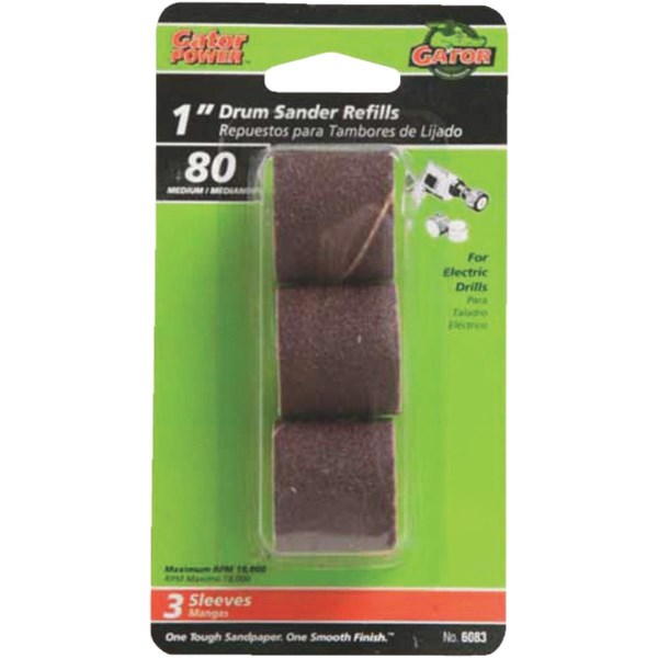 Gator 1 In. x 1 In. 50 Grit Drum Sander Refills (3-Pack) - Iieemm