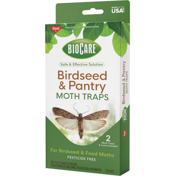 Enoz Glue Birdseed Moth Trap (2-Pack) - Iieemm