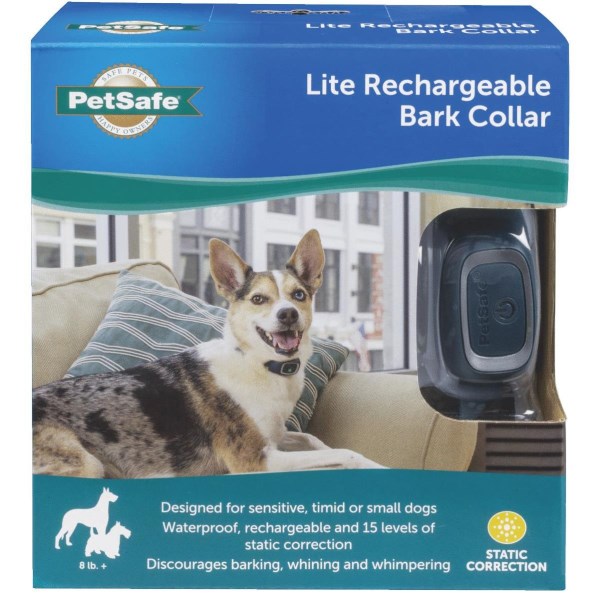 Petsafe Lite 3V Black Little Dog Bark Control Collar - Iieemm