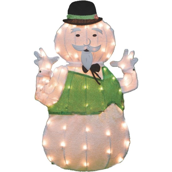 Product Works 32 In. Incandescent Sam The Snowman Holiday Figure - Iieemm