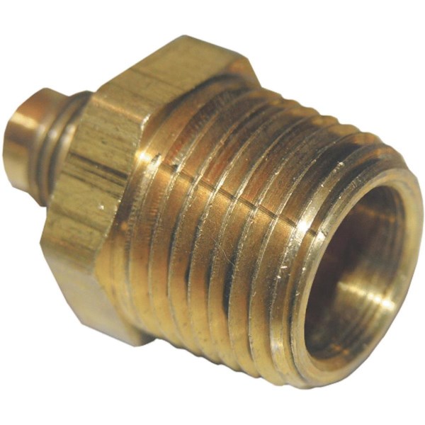 Lasco 1/4 In. M x 3/8 In. MPT Brass Flare Adapter - Iieemm