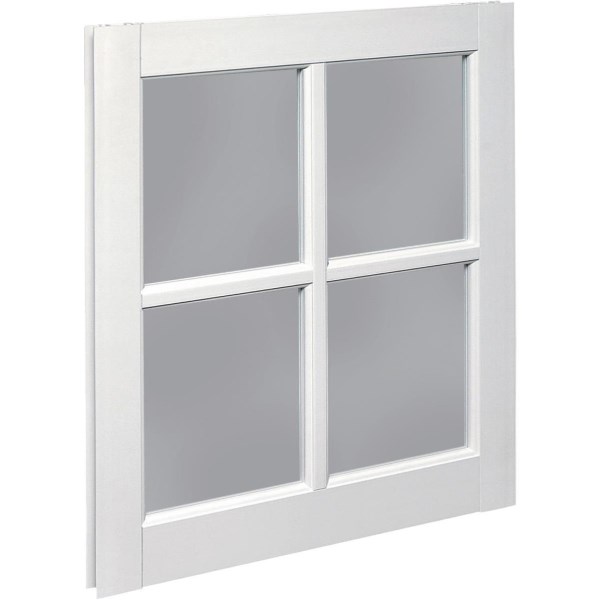 Northview Window 22 In. x 29 In. PVC 4-Lite Barn Sash - Iieemm