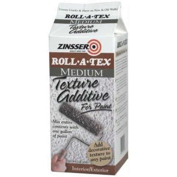 Zinsser Roll-A-Tex Medium Texture Paint Additive, 1 Lb. - Iieemm