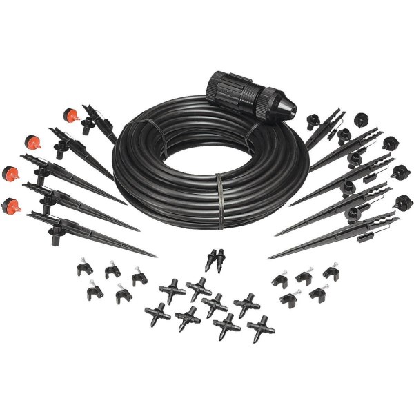 Rain Bird 10-Planter Patio Drip Irrigation Watering Kit - Iieemm